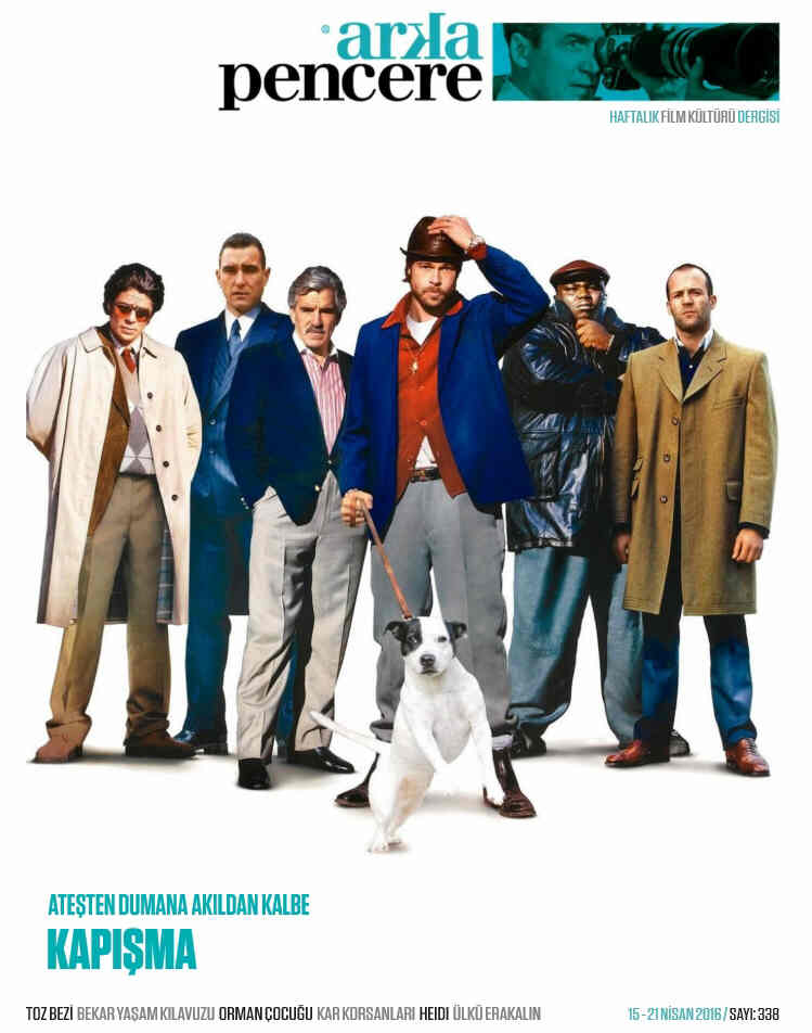 ARKA PENCERE magazine side cover Issue 338 15 April 2016