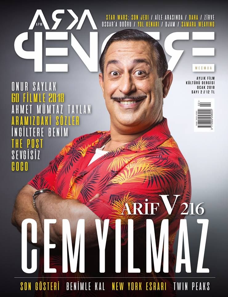 ARKA PENCERE magazine side cover  January 2018