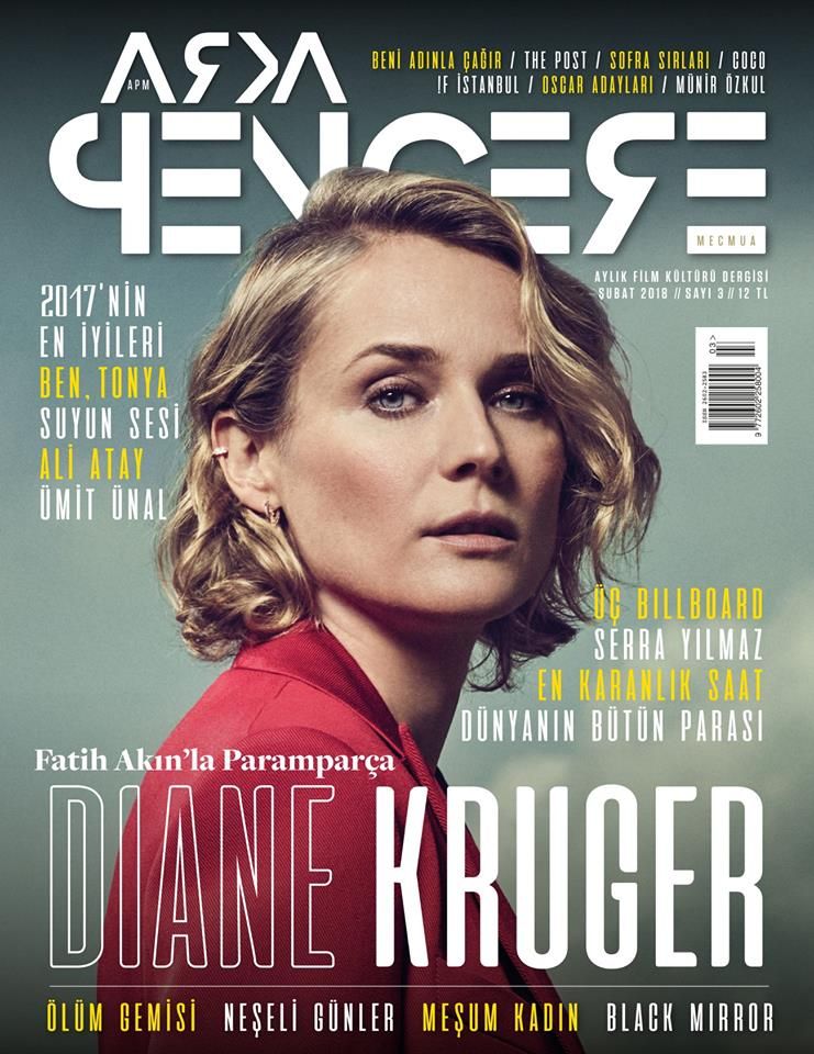 ARKA PENCERE magazine side cover  February 2018