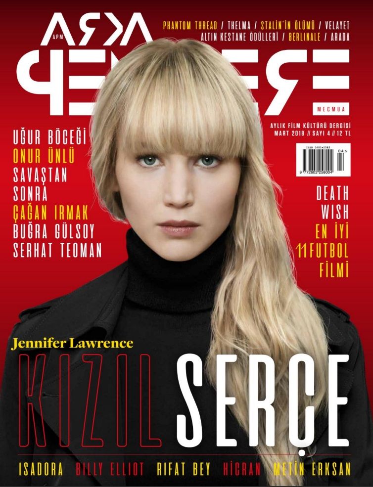 ARKA PENCERE magazine side cover  April 2018