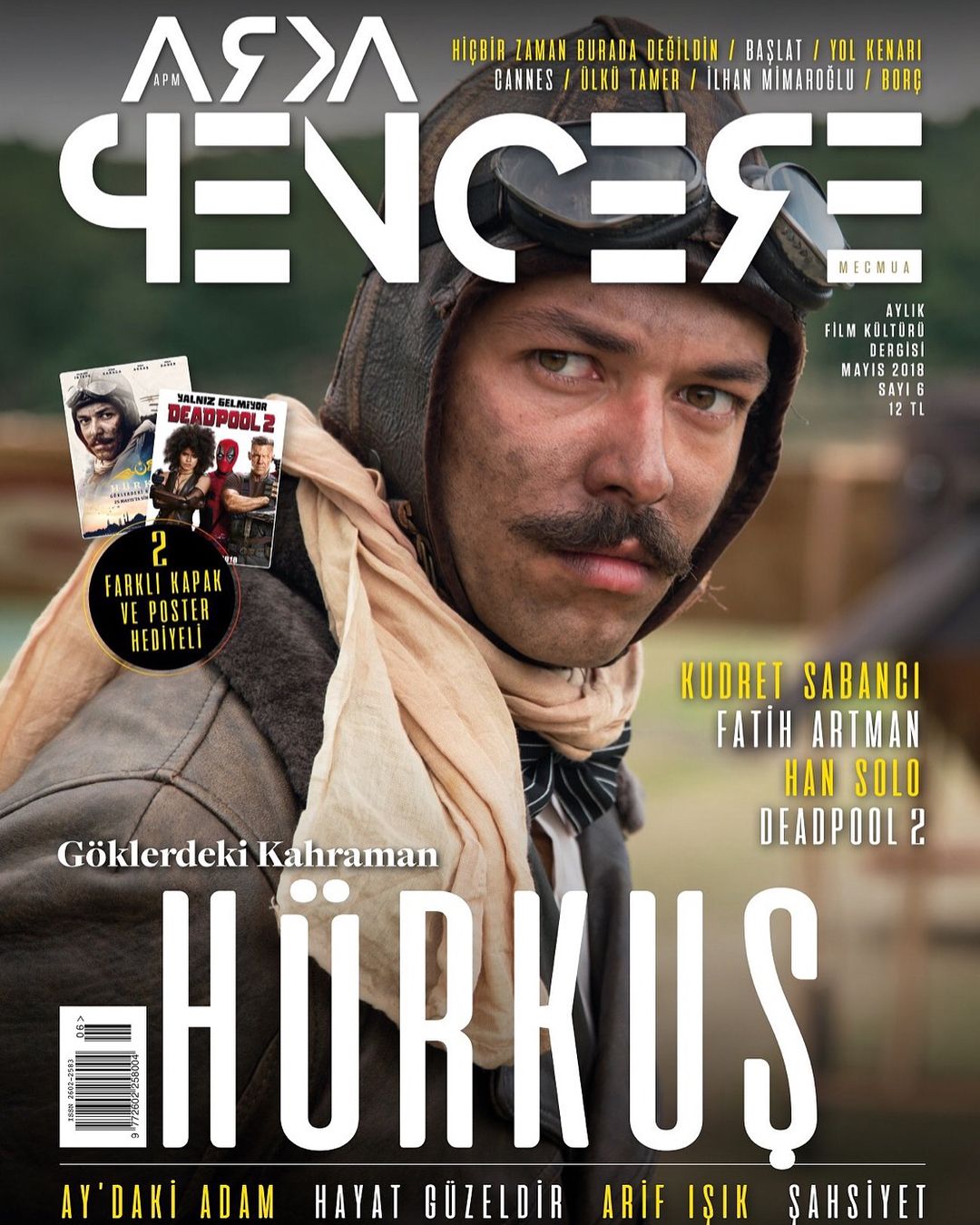 ARKA PENCERE magazine side cover  May 2018