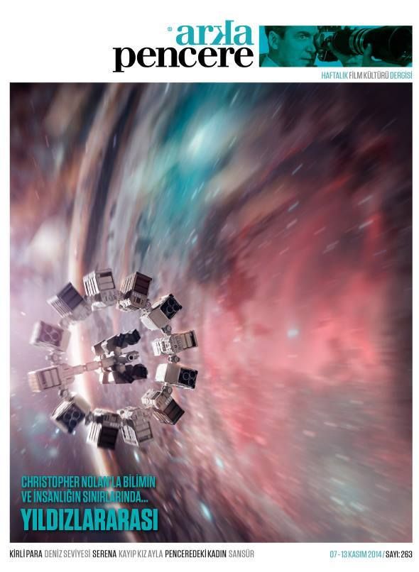 ARKA PENCERE magazine side cover Issue 263 7 November 2014