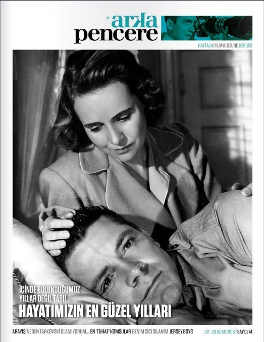 ARKA PENCERE magazine side cover Issue 274 23 January 2015