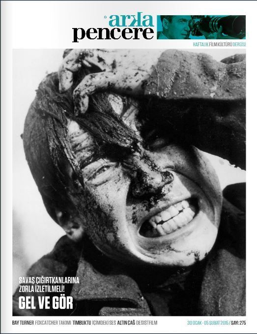 ARKA PENCERE magazine side cover Issue 275 30 January 2015