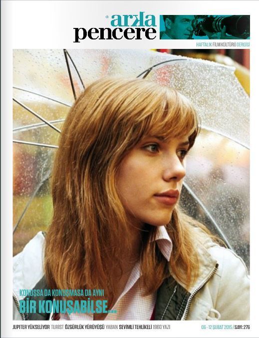 ARKA PENCERE magazine side cover Issue 276 6 February 2015