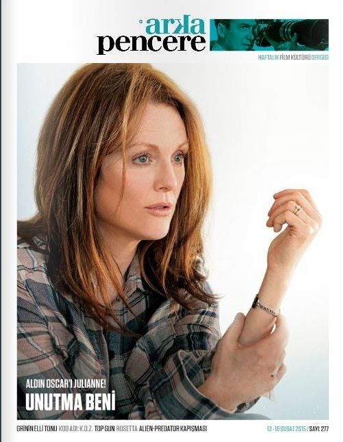 ARKA PENCERE magazine side cover Issue 277 13 February 2015