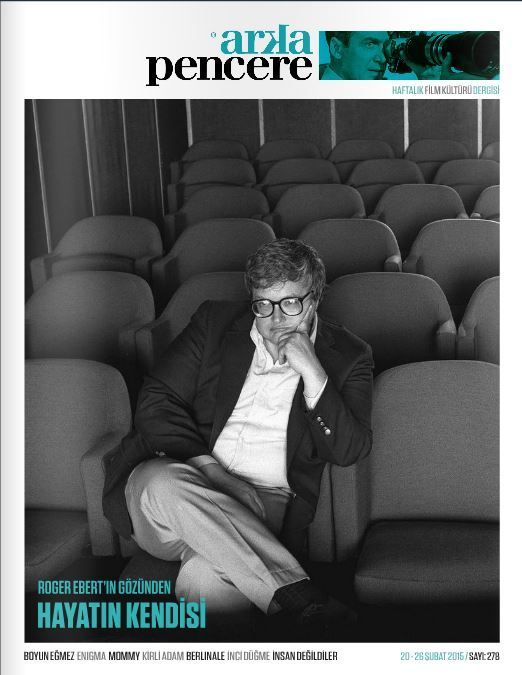ARKA PENCERE magazine side cover Issue 278 20 February 2015