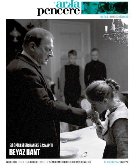 ARKA PENCERE magazine side cover Issue 220 10 January 2014