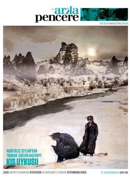 ARKA PENCERE magazine side cover Issue 242 13 June 2014