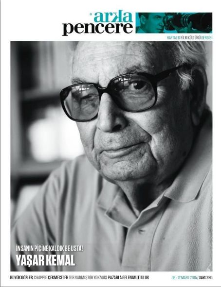ARKA PENCERE magazine side cover Issue 280 6 March 2015
