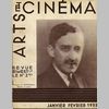 ARTS ET CINEMA magazine side cover Issue 1 January 1933