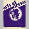 ARTS ET CINEMA magazine side cover Issue 4 April 1933