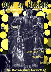 ART OF HORROR magazine side cover Issue 18 June 1996