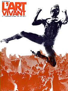 ART VIVANT | L magazine side cover Issue 4 September-October 1969