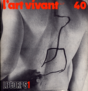 ART VIVANT | L magazine side cover Issue 40 June 1973