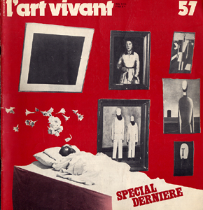ART VIVANT | L magazine side cover Issue 57 May 1975