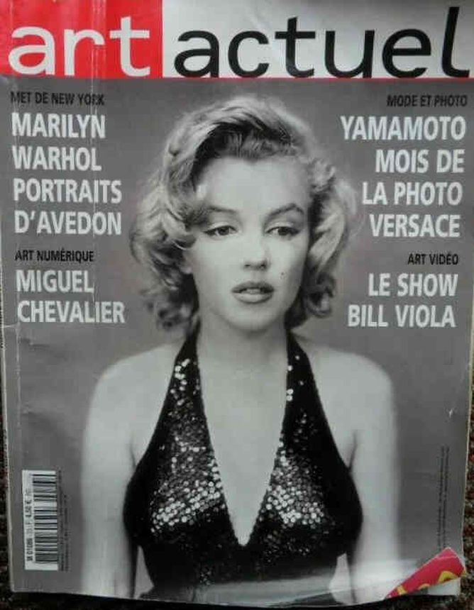 ART ACTUEL magazine side cover Issue 23  November/December 2002