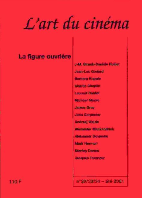 ART DU CINEMA | L magazine side cover Issue 32/33/34 Summer 2001