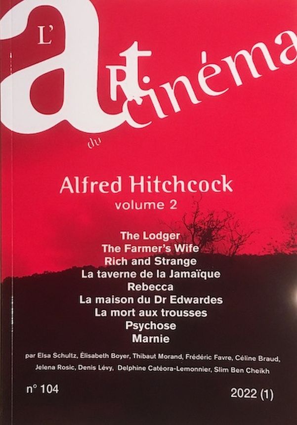 ART DU CINEMA | L magazine side cover Issue 104   2021