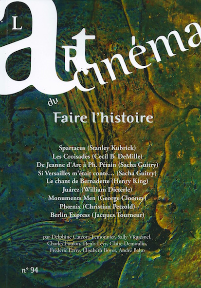 ART DU CINEMA | L magazine side cover Issue 94  2017
