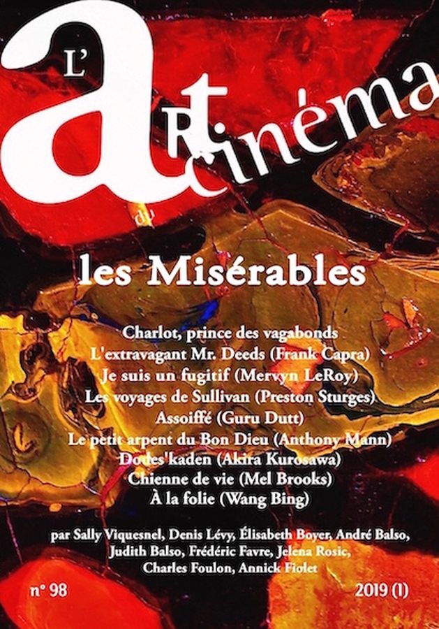 ART DU CINEMA | L magazine side cover Issue 98   2019