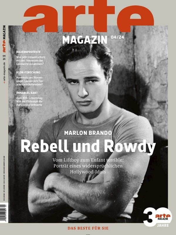 ARTE MAGAZIN magazine side cover  April 2024