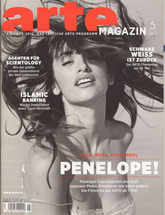 ARTE MAGAZIN magazine side cover  May 2012