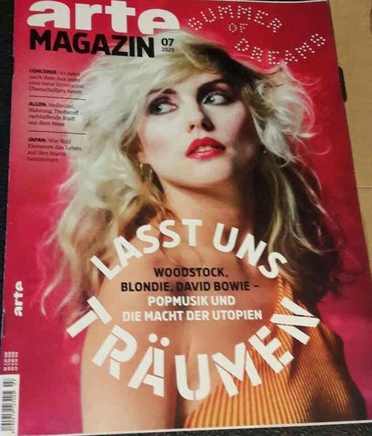 ARTE MAGAZIN magazine side cover  July 2020