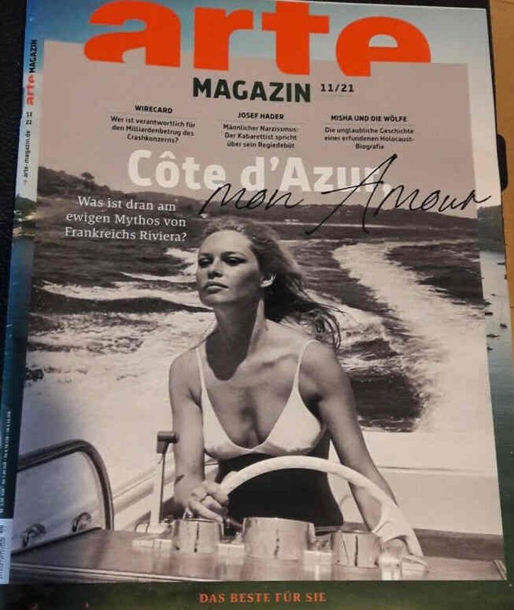 ARTE MAGAZIN magazine side cover  November 2021