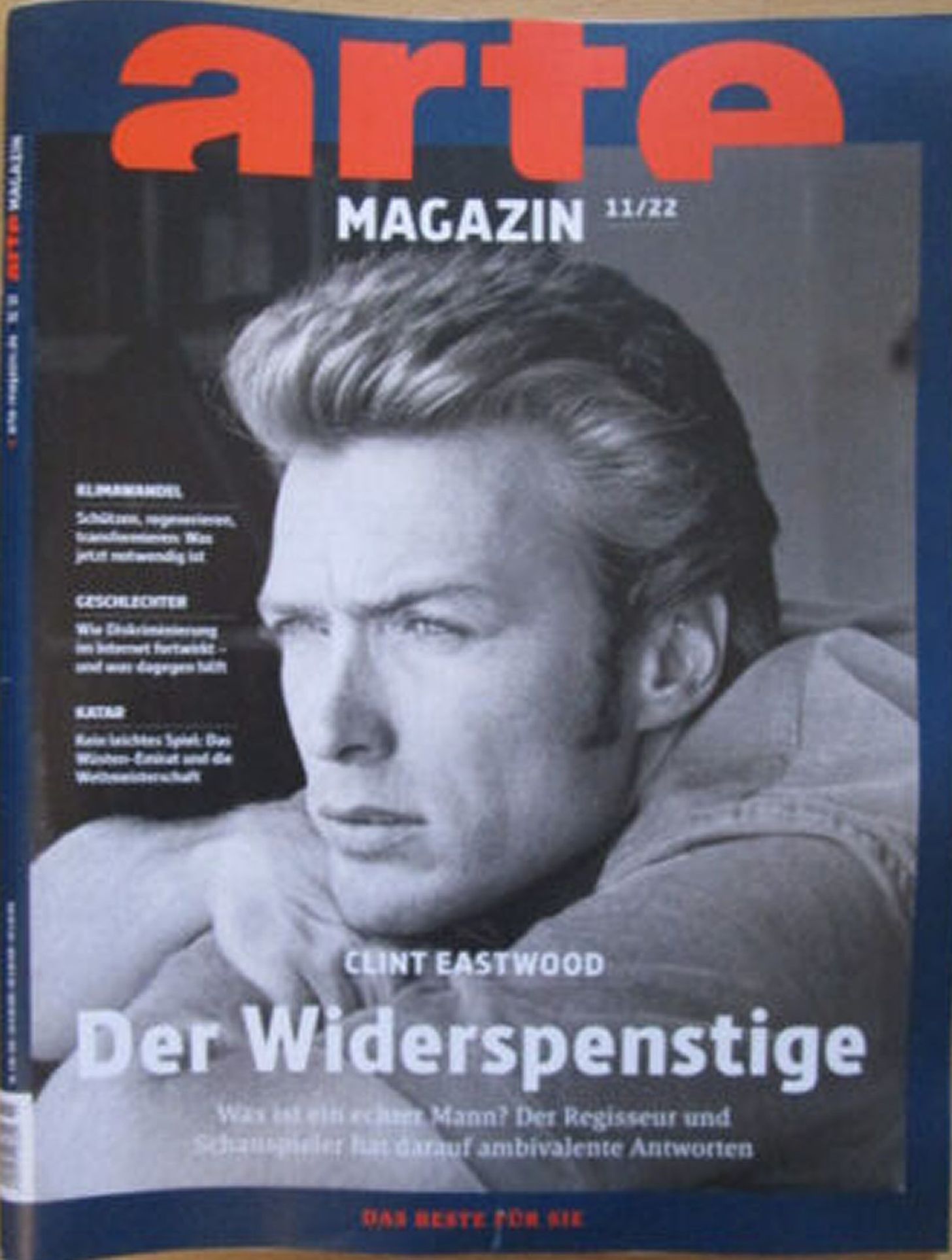 ARTE MAGAZIN magazine side cover  November 2022