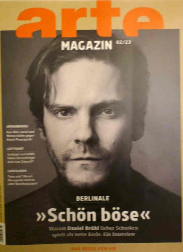 ARTE MAGAZIN magazine side cover  February 2023