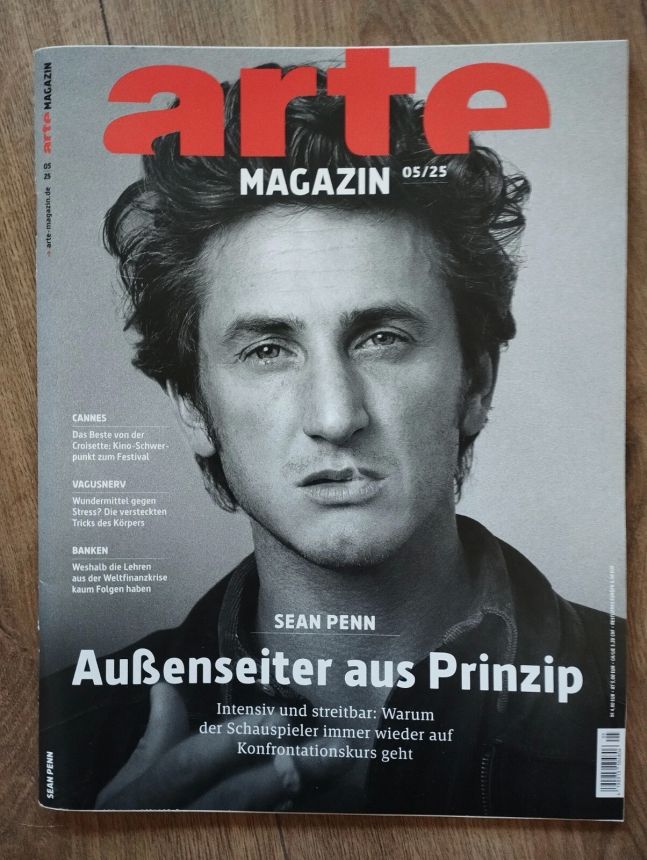 ARTE MAGAZIN magazine side cover  May 2025