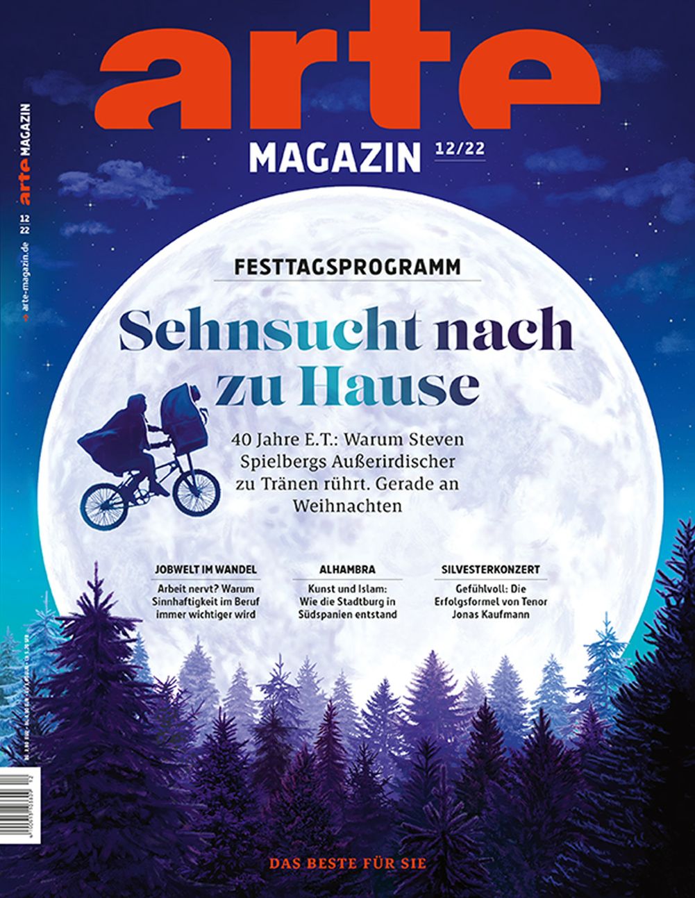 ARTE MAGAZIN magazine side cover  December 2022