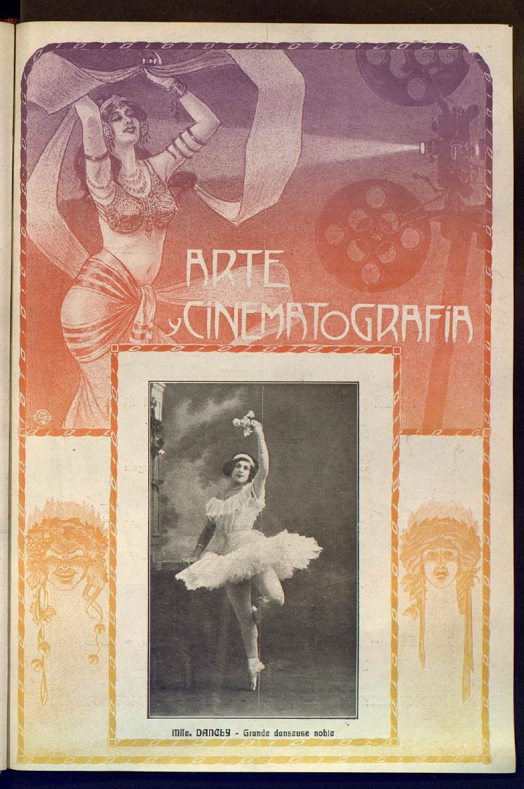 ARTE Y CINEMATOGRAFIA magazine side cover Issue 20 20 July 1911
