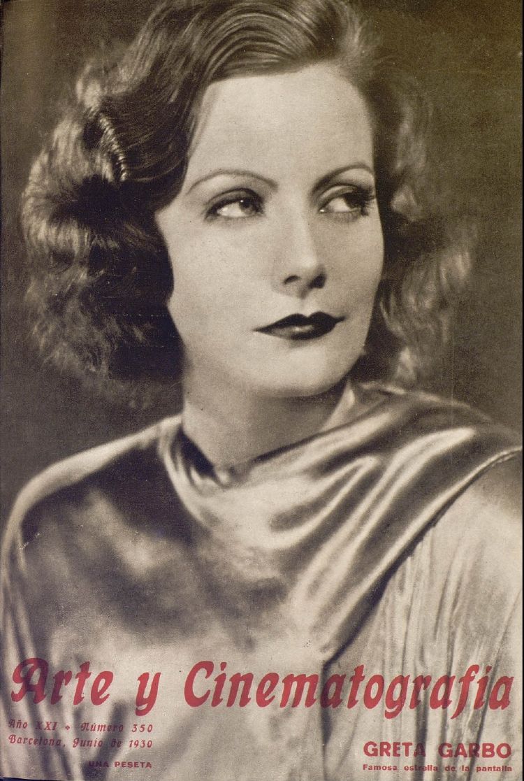 ARTE Y CINEMATOGRAFIA magazine side cover Issue 350  June 1930