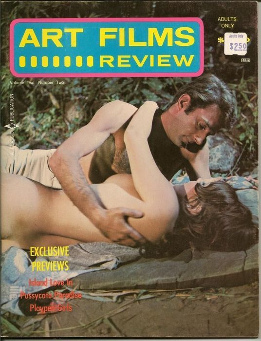 ART FILMS REVIEW magazine side cover Issue 6  Vol 2 # 2  1968