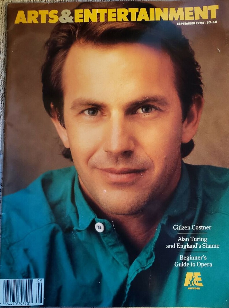 ARTS AND ENTERTAINMENT magazine side cover  September 1992