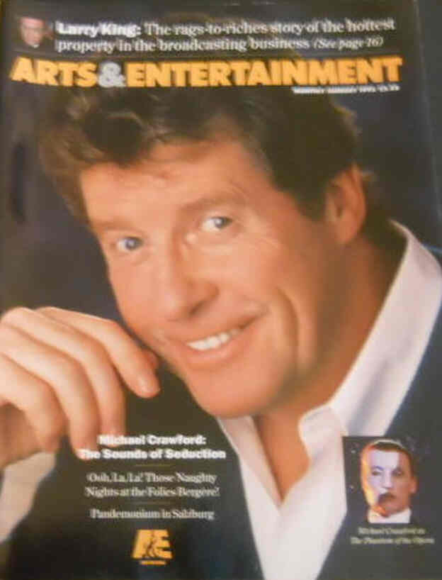 ARTS AND ENTERTAINMENT magazine side cover January 1993