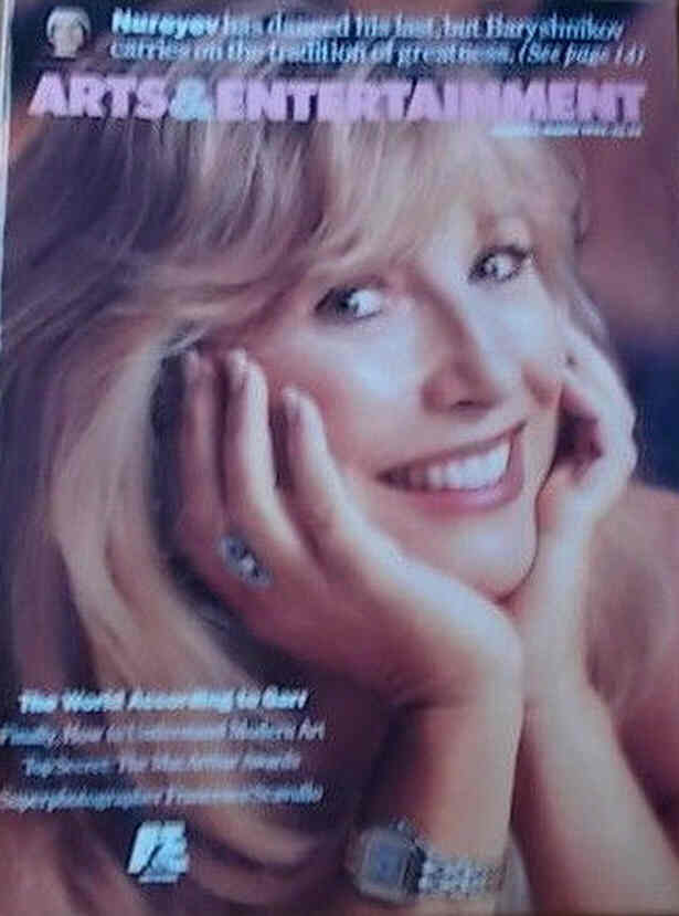ARTS AND ENTERTAINMENT magazine side cover March 1993