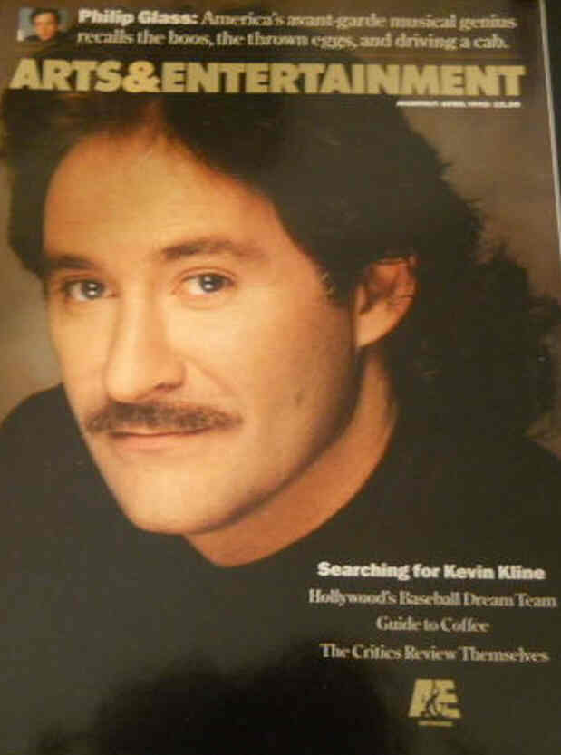 ARTS AND ENTERTAINMENT magazine side cover April 1993