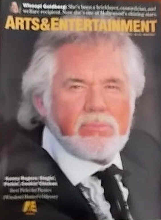 ARTS AND ENTERTAINMENT magazine side cover July 1993
