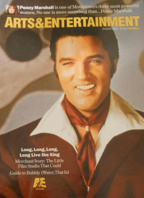 ARTS AND ENTERTAINMENT magazine side cover August 1993