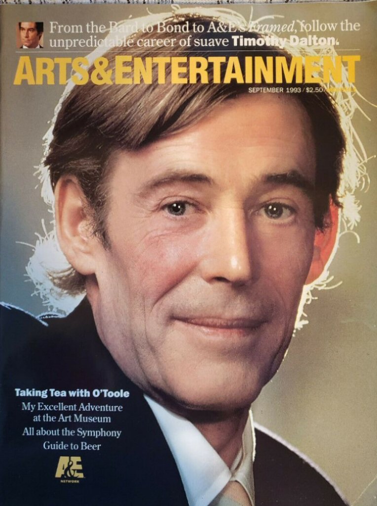 ARTS AND ENTERTAINMENT magazine side cover  September 1993