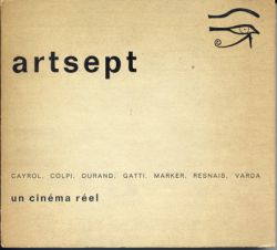 ARTSEPT magazine side cover Issue 1 January-March 1963