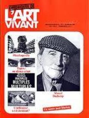 ART VIVANT | L magazine side cover  October 1968