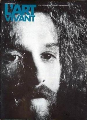 ART VIVANT | L magazine side cover Issue 6  December 1969