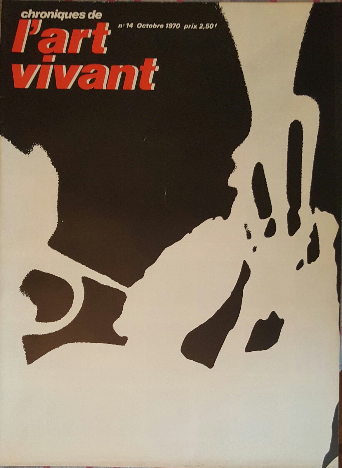 ART VIVANT | L magazine side cover Issue 14  October 1970