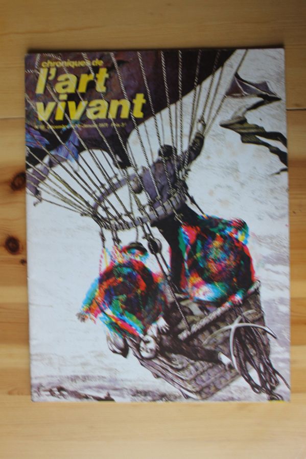 ART VIVANT | L magazine side cover Issue 16  January 1971
