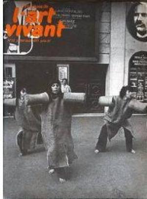 ART VIVANT | L magazine side cover Issue 22  July/August 1971