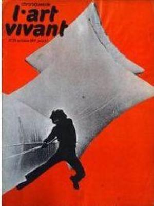 ART VIVANT | L magazine side cover Issue 24  October 1971